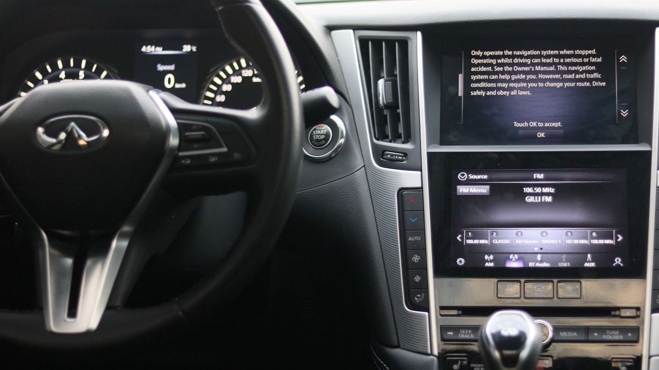 Infiniti Q50 LUXE | Agency Warranty | Full Service History | Zero Downpayment Support