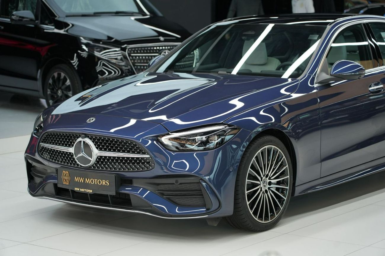مرسيدس بنز C 200 Mercedes-Benz C 200 Premium | 2026 GCC 0km | Agency Warranty | AMG Package | 360 View