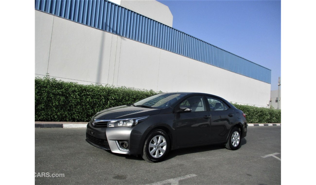 Toyota Corolla TOYOTA COROLLA 1.6 CC MODEL  SE 2014 GULF SPACE WITH ALLOY WHEELS , LEATHER SEAT