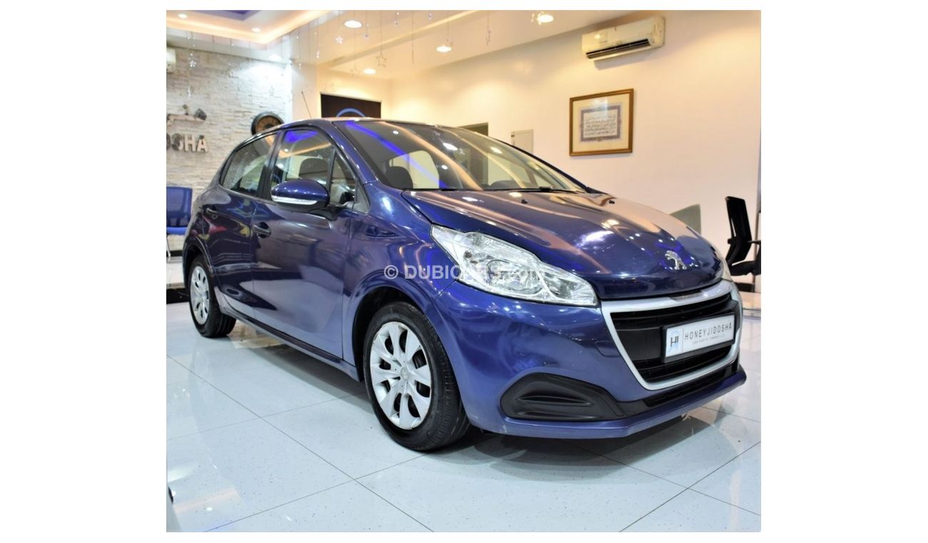 Peugeot 208 EXCELLENT DEAL for our Peugeot 208 ( 2016 Model ) in Blue Color GCC Specs