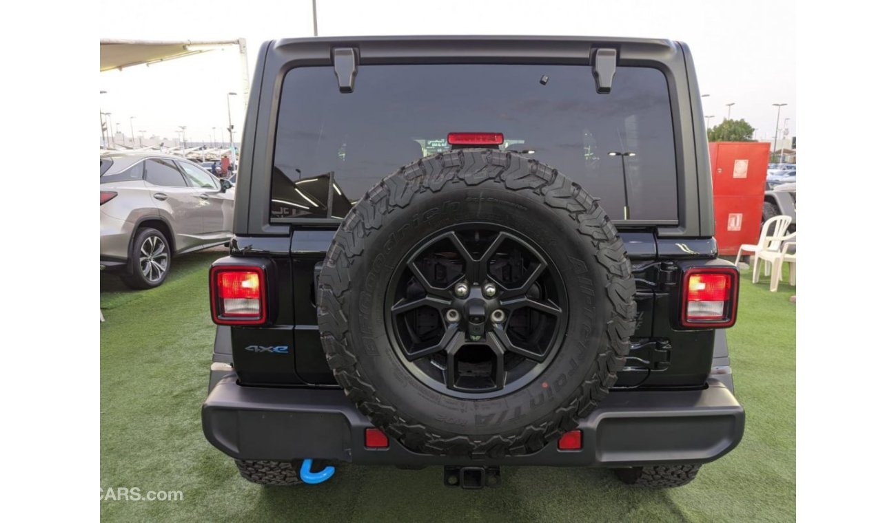 جيب رانجلر JEEP WRANGLER 2024 HYBRID 4/4 WILLYS  ALSO CHARGING WIRES AVALIBLE CAR IS CLEAN SAME LIKE  NEW ZERO