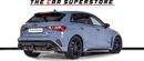 Audi RS3  AL Nabooda Warranty And Service Contract-Kemora Grey-19Inch Satin Black Rims
