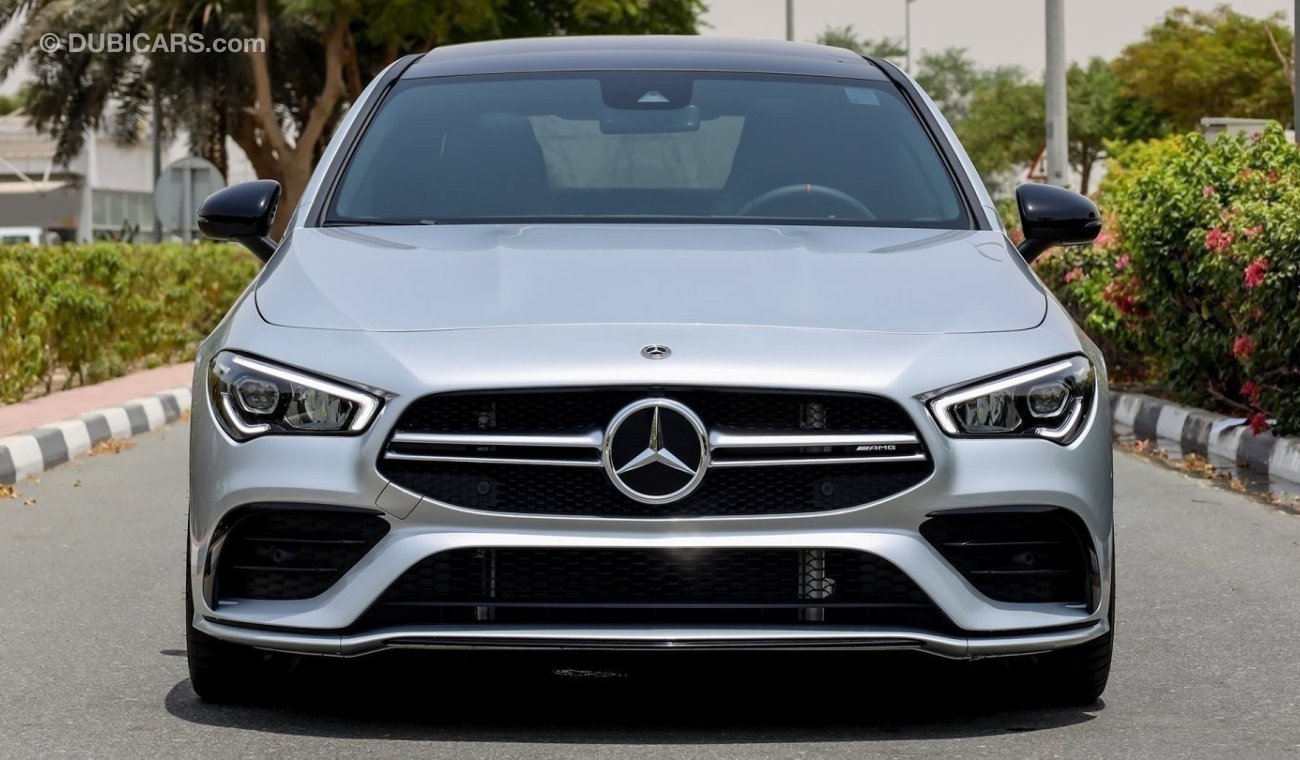 Mercedes-Benz CLA 35 AMG 4MATIC NIGHT PACKAGE , COUPE , GCC , 2022 , 0Km , With 3 Yrs or 100K Km WNTY