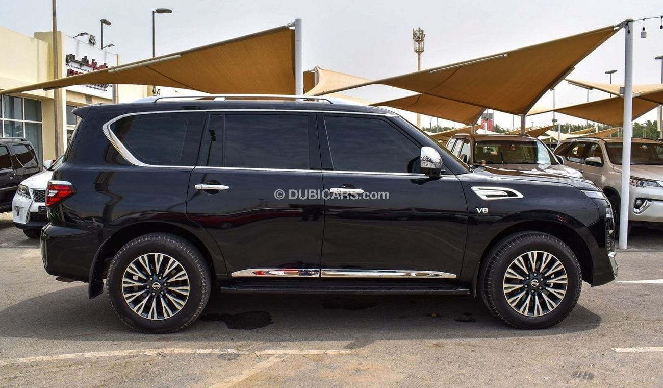 Nissan Patrol Platinum LE With 2023 body kit