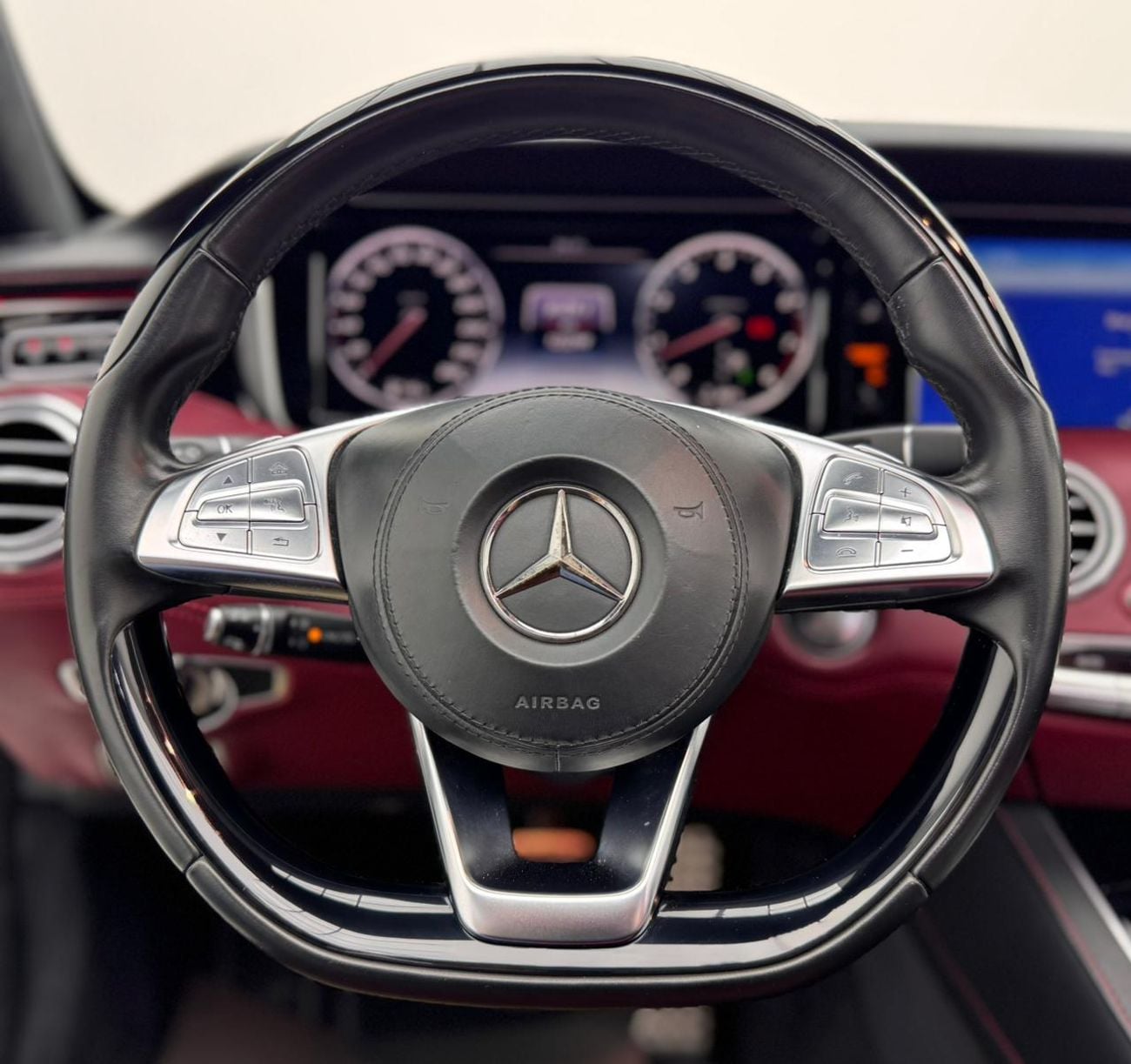 Mercedes-Benz S 500 Std 4.7L 2017 Mercedes-Benz S550 AMG, Full Service History, Excellent Condition, GCC