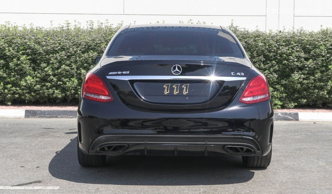 مرسيدس بنز C 43 AMG 4matic / Canadian Specifications