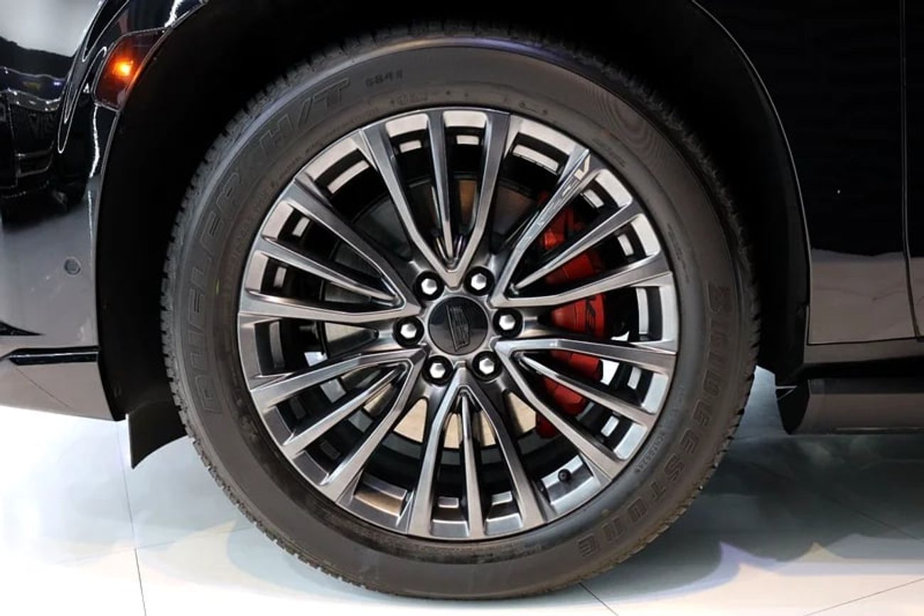 Cadillac Escalade Escalade-V 6.2L Rear-Seat Entertainment, Al Ghandi Warranty + Service Till 07/08/2029!!