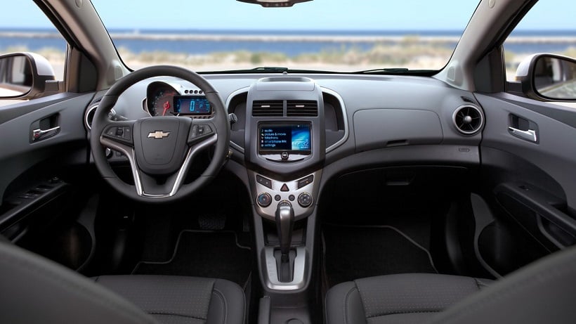 Chevrolet Sonic interior - Cockpit