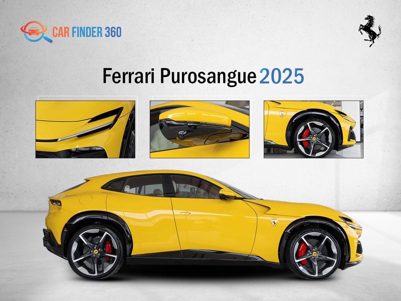 فيراري بوروسانجوي Ferrari Purosangue 2025 (Export Only)