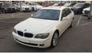 BMW 750Li BMW750 model2007 GCC one owner full option low mileage