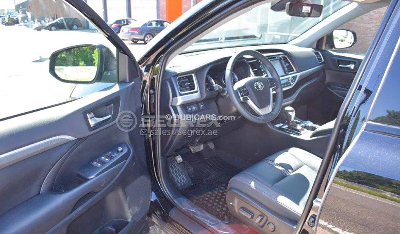 Toyota Highlander 2019 3.5 V6-NIGHTSHADE for UAE&Export market   للتسجيل و التصدير