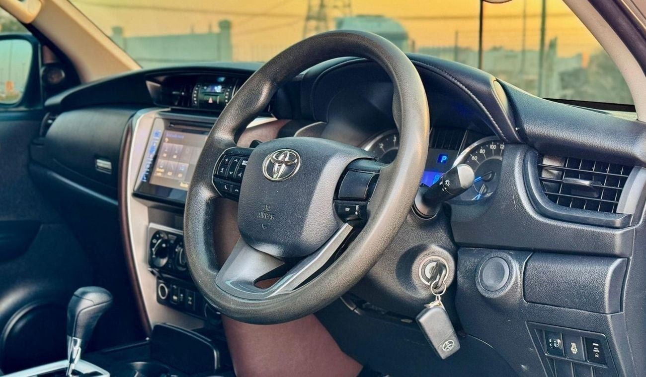 Toyota Fortuner PREMIUM BULL BAR WITH LED LIGHTS | RHD | 2016 | 2.8L DIESEL ENGINE | AIR SNORKEL