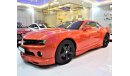 شيفروليه كامارو FULL SERVICE HISTORY! Chevrolet CAMARO 2012 Model!! in Orange Color! GCC Specs