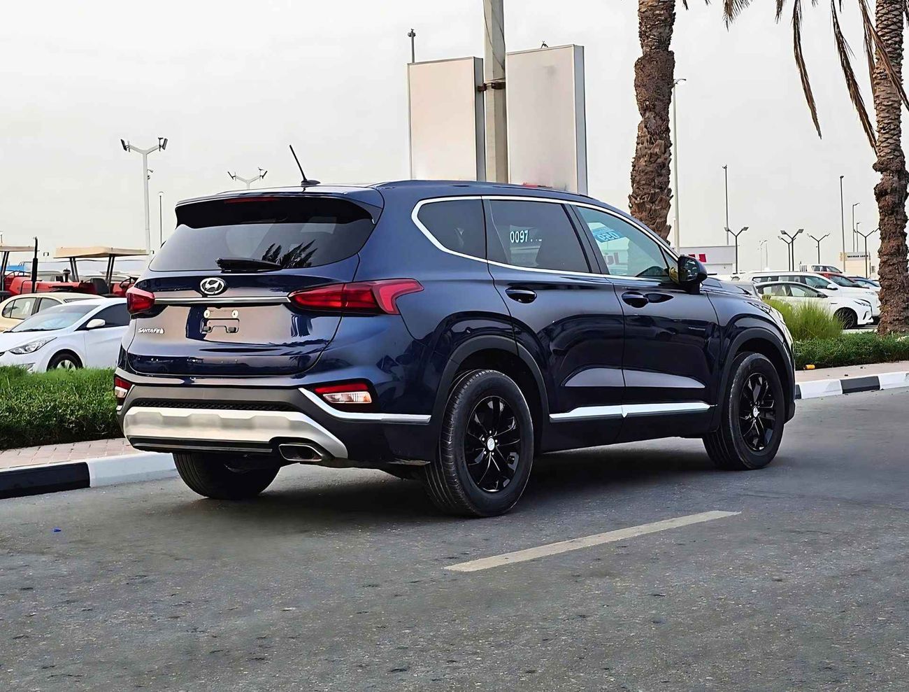 Hyundai Santa Fe SE/ RADAR/ LANE ASSIST/ LEATHER SEATS/ DVD CAMERA/ EXPORT ONLY / LOT# 35098