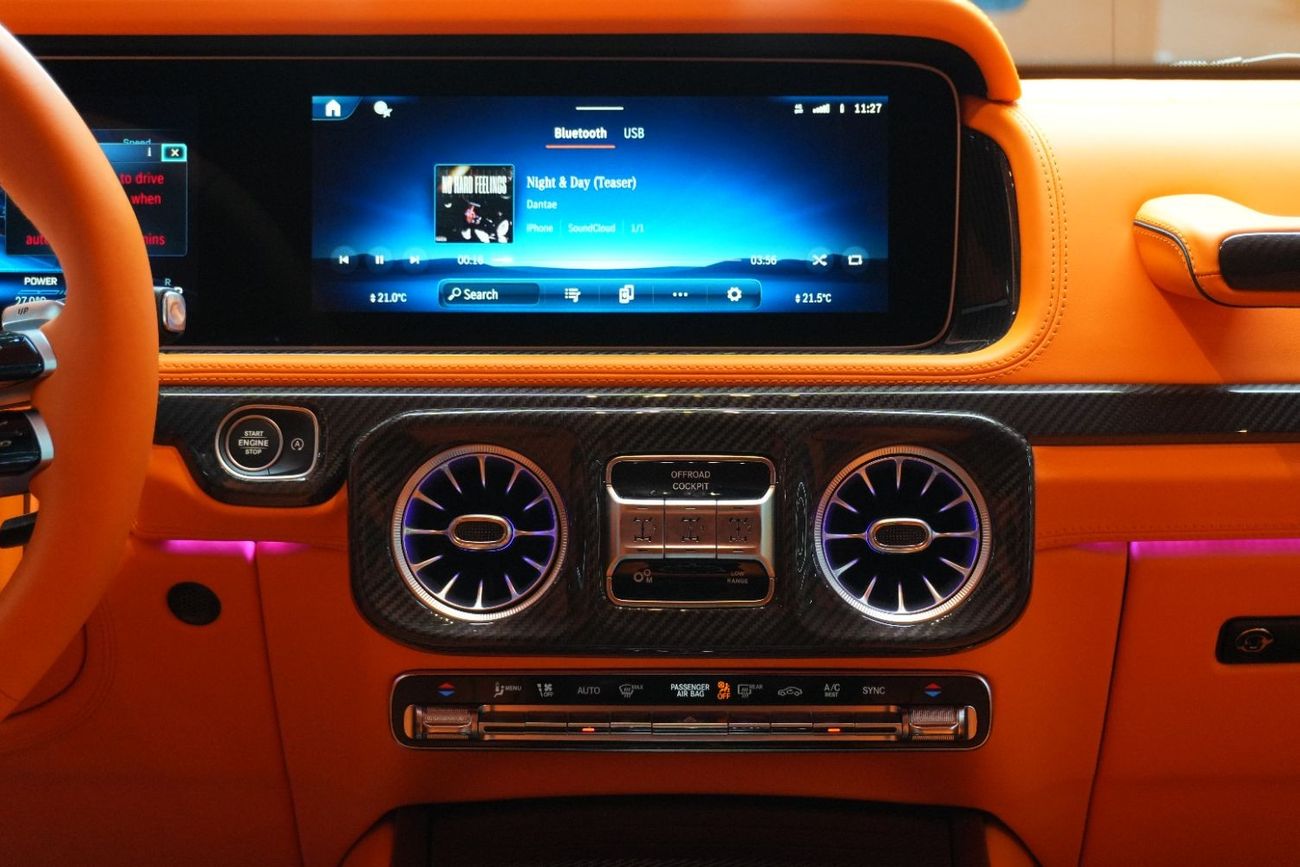 BRABUS 800 - Mercedes-AMG G 63 Mercedes-Benz G 800 - BARABUS - inside Orange - 2025