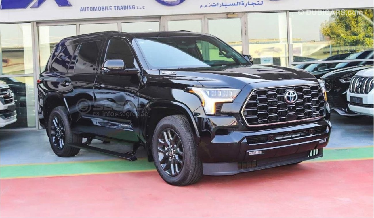 Toyota Sequoia Platinum, 3.5L Hybrid, 4WD A/T For Export