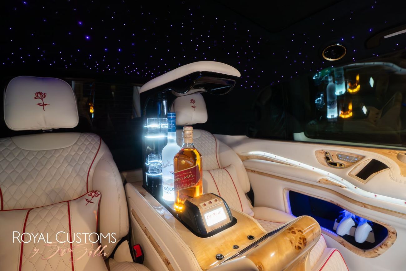 مرسيدس بنز V 300 “LA ROSE” – 1 Of 1 CONCEPT - Handcrafted by ROYAL CUSTOMS in Dubai (Since 2009)