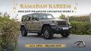 Jeep Wrangler Unlimited Sport S I4 2.0T 2025 GCC 0Km With 3 Years Warranty Or 60,000 Km @Official Dealer