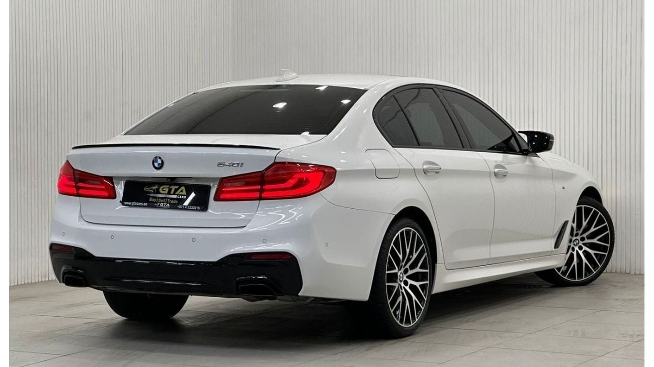 بي أم دبليو 540i M سبورت 2018 BMW 540i M-Sport, Warranty, Full BMW Service History, Full Options, GCC