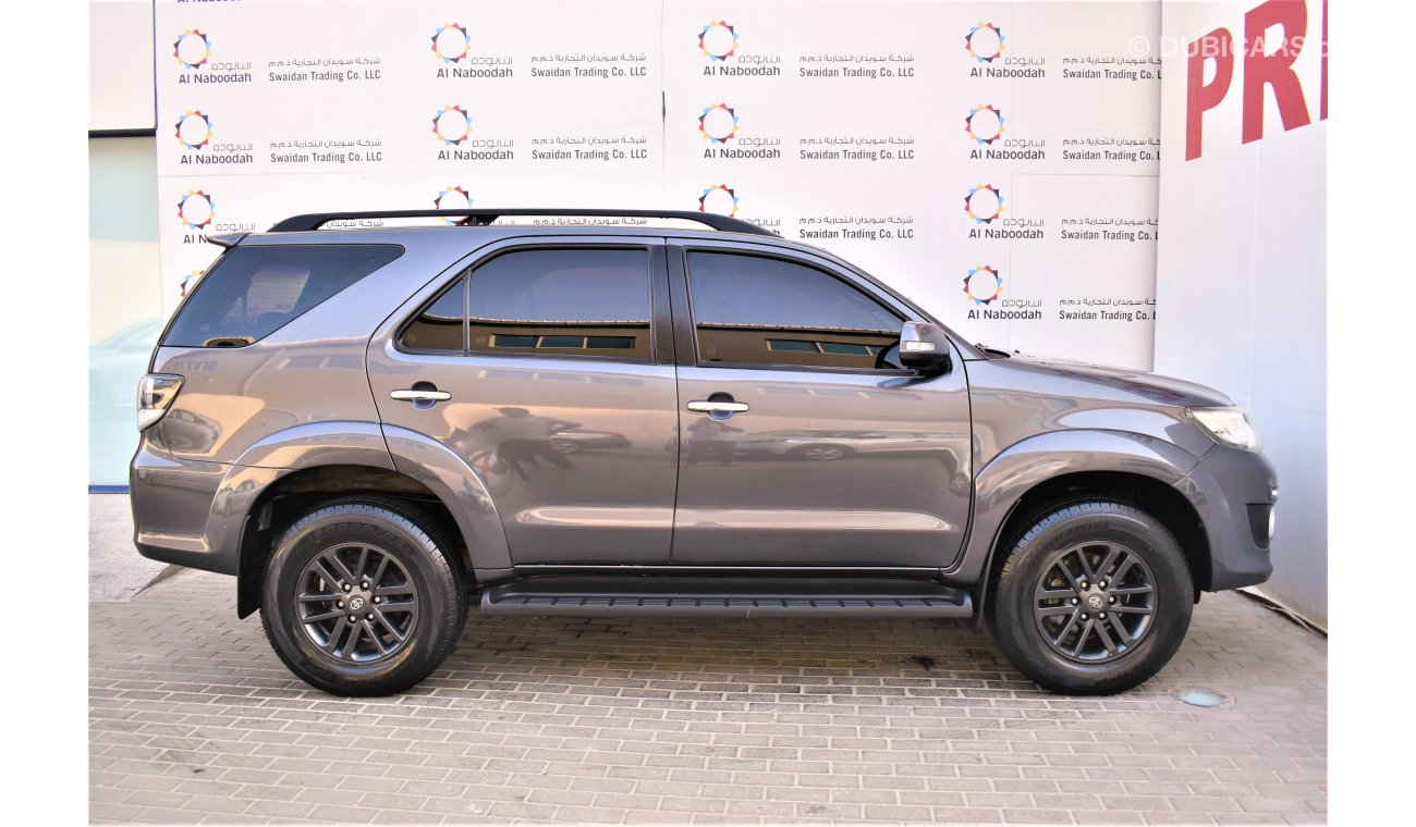 Toyota Fortuner AED 1370 PM | 4.0L 4WD V6 GCC WARRANTY