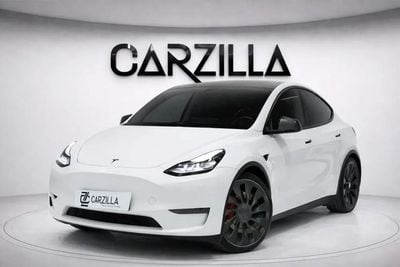 Tesla Model Y Performance (AWD) AED 2,448 / Monthly l 0% Downpayment l Tesla Model Y Performance l Special Edition