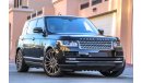 Land Rover Range Rover Vogue Autobiography Long Wheelbase 2017 under Al Tayer Warranty with Zero Down-Payme