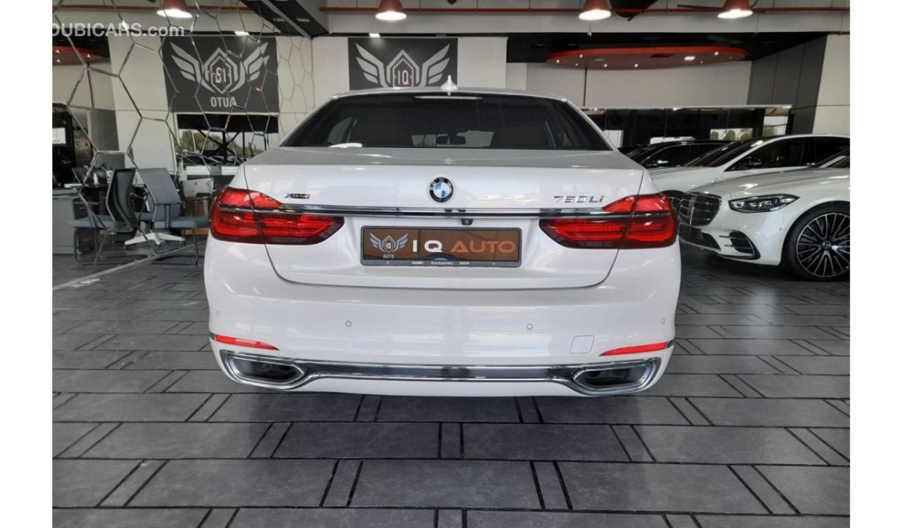 BMW 750Li Luxury Plus AED 2450/MONTHLY | 2017 BMW 7 SERIES  750 LI XDRIVE  | GCC | UNDER WARRANTY