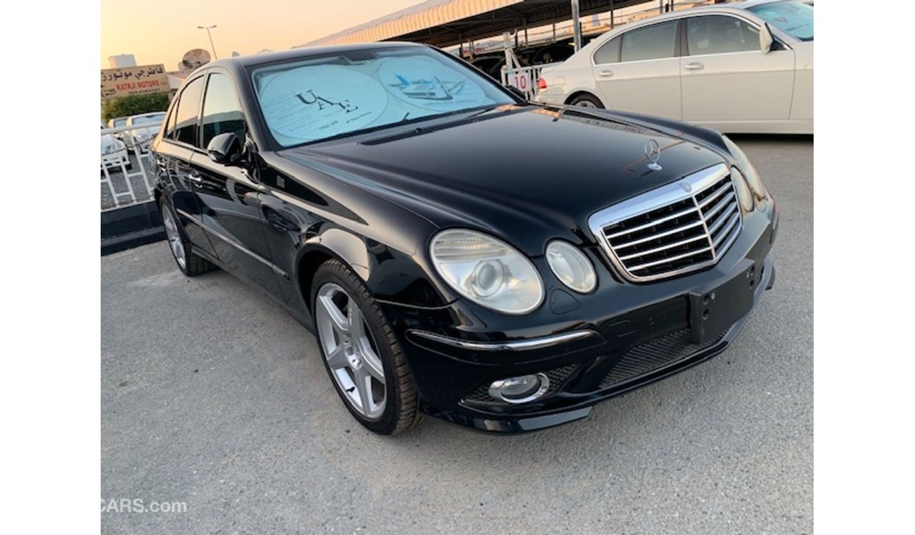 مرسيدس بنز E 550 وارد اليابان بطاقة جمركية E550 KIT AMG  2007