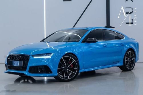 Audi RS7 Performance 4.0L 2017 Audi RS7 Quattro, Carbon Fiber Package, Special Color, GCC