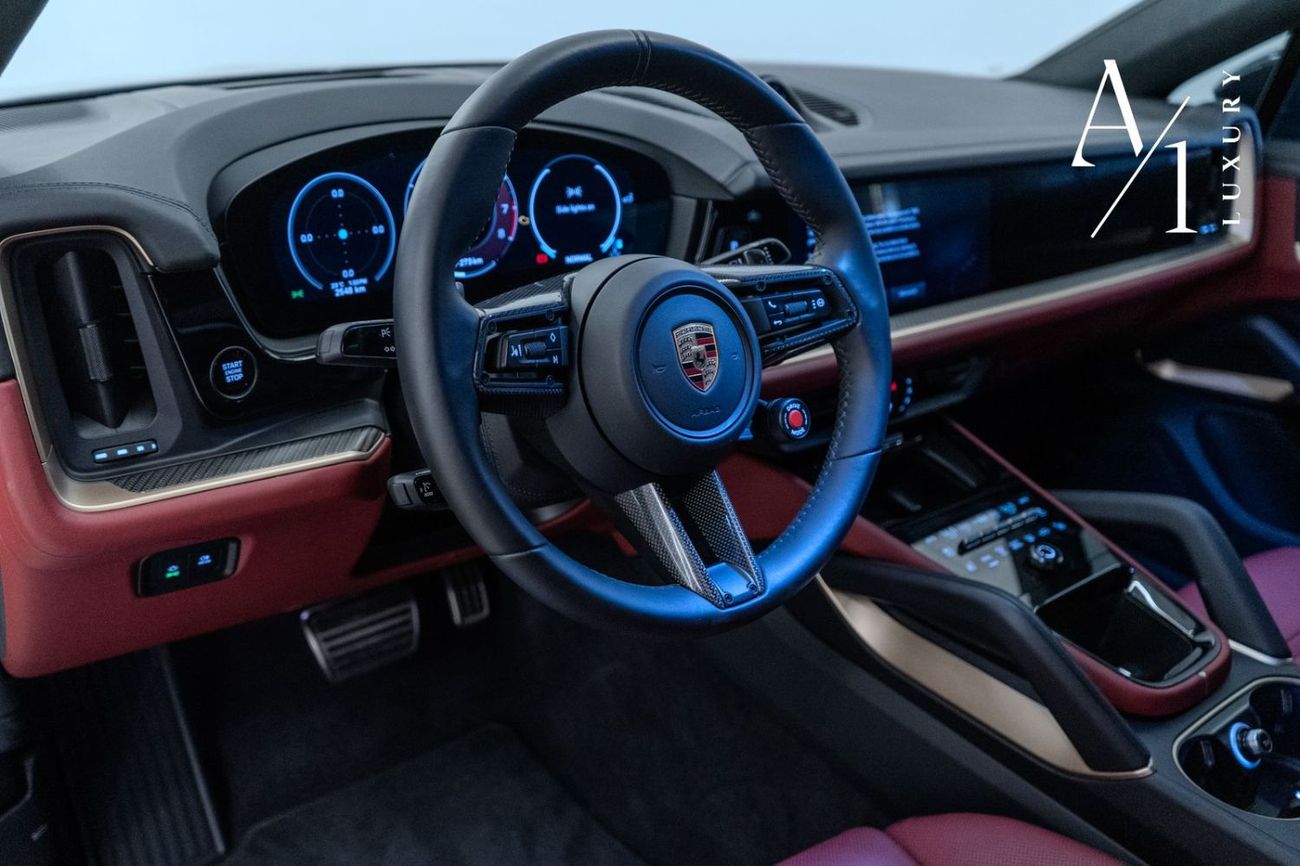 بورش كايان Turbo GT 2024 Porsche Cayenne, Porsche Warranty, Full Options, Very Low Km, Excellent Condition, GCC