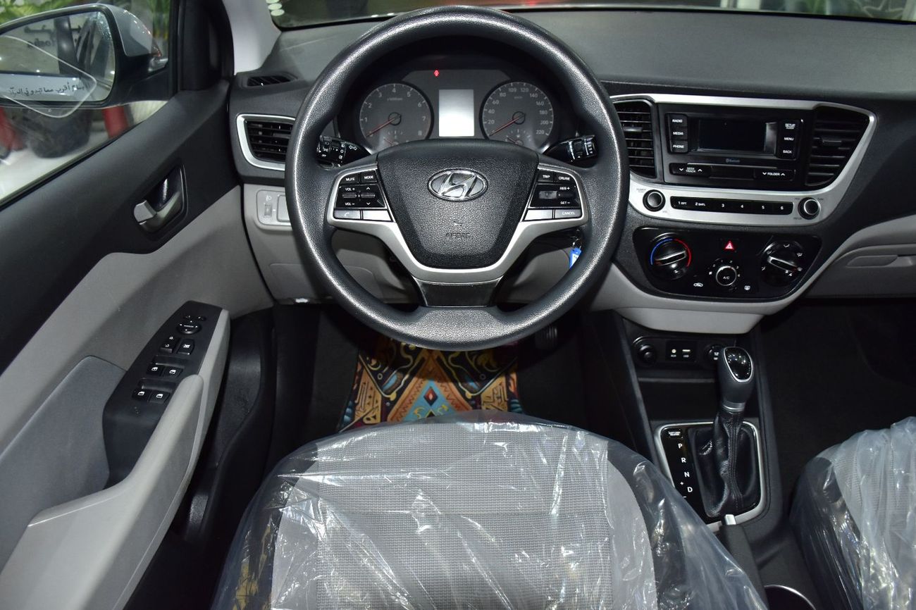 Hyundai Accent EXCELLENT DEAL for our Hyundai Accent 1.6 ( 2020 Model ) in Silver Color GCC Specs