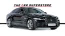 Jaguar XF R-Sport 3.0L Al Tayer Full Service History-Red/Black Full Leather Interior-Premium Sound System