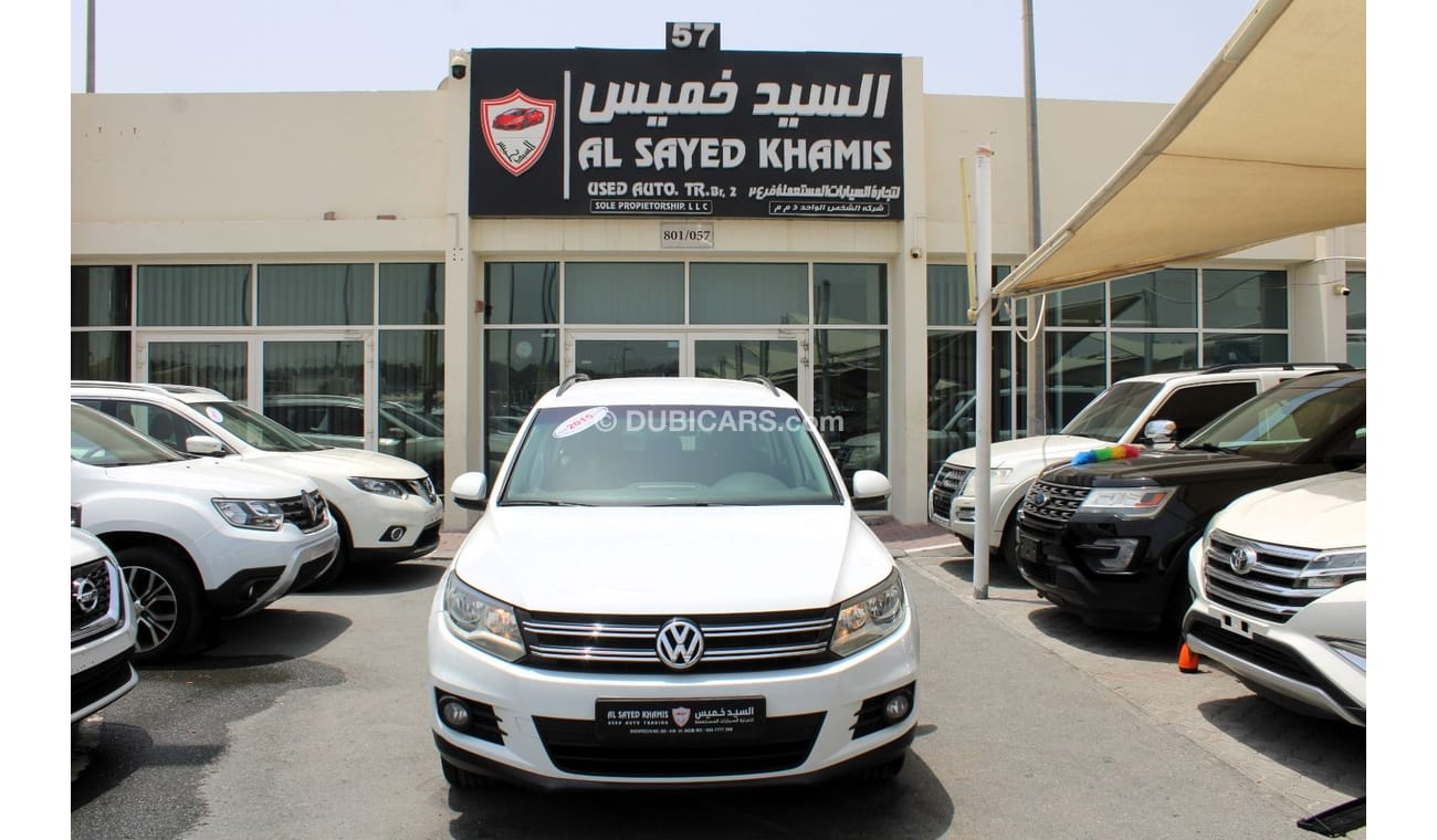 Volkswagen Tiguan SE ACCIDENTS FREE - GCC - ORIGINAL PAINT - 1400 CC + TURBO - PERFECT CONDITION
