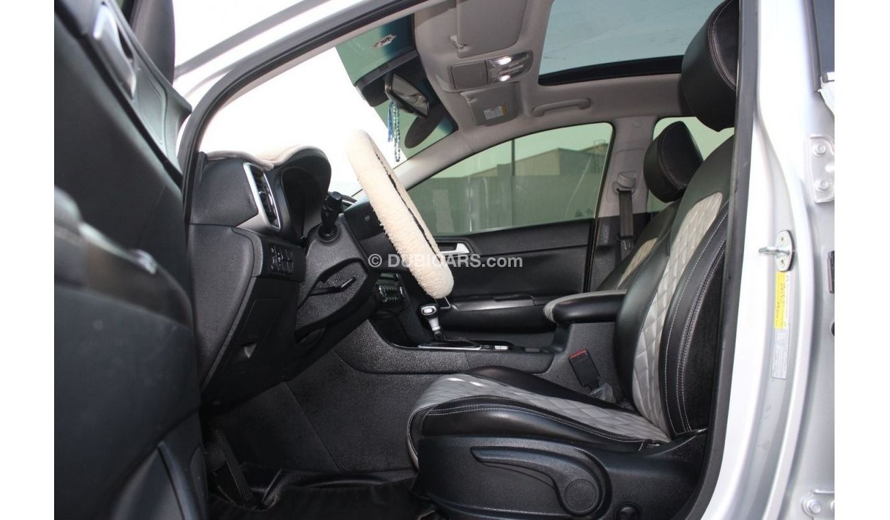 Kia Sportage Kia Sportage 2019 GCC No. 1 full option in excellent condition, without paint, without accidents, ve