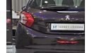 Peugeot 208 Allure EXCELLENT DEAL for our Peugeot 208 ( 2013 Model! ) in Brown Color! GCC Specs