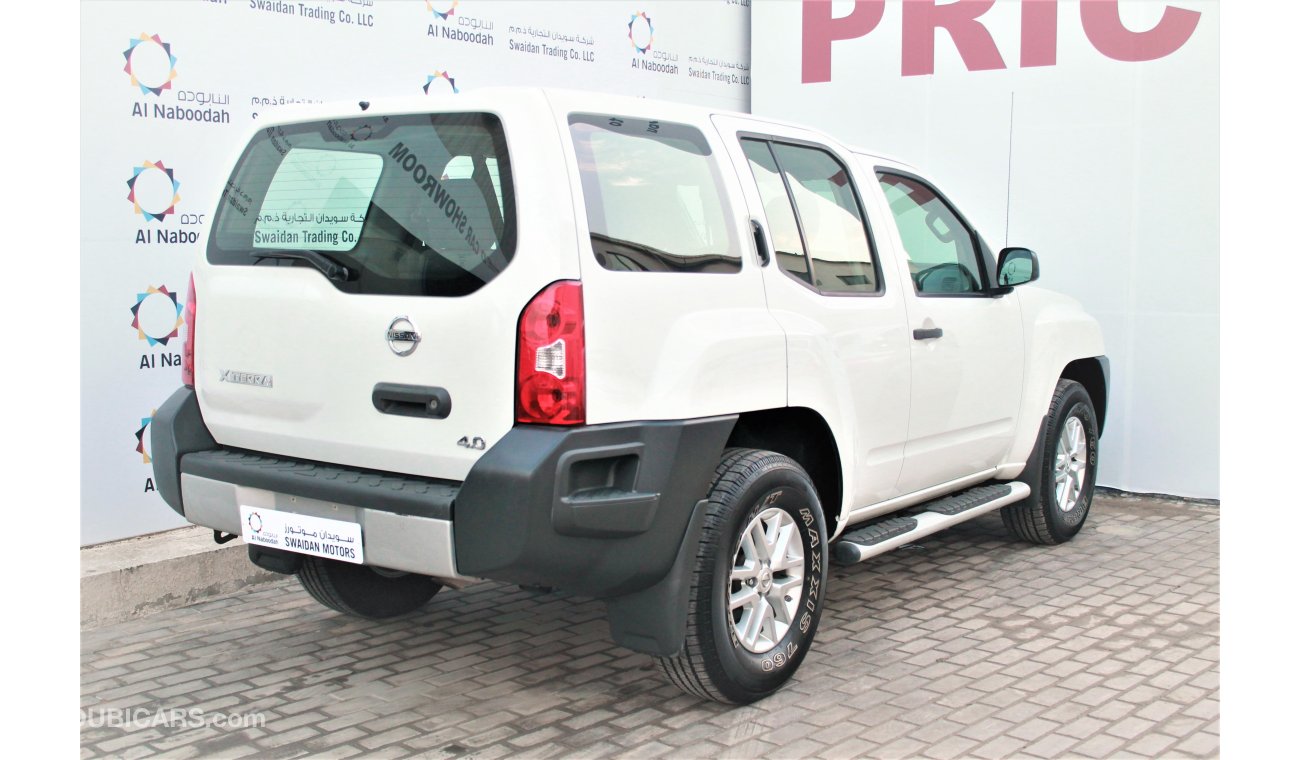 Nissan X-Terra 4.0L V6 4WD 2014 GCC SPECS