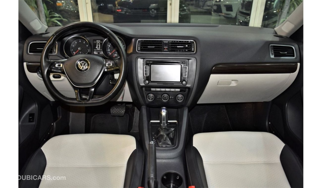 فولكس واجن جيتا EXCELLENT DEAL for our Full Option Volkswagen Jetta 2.5 ( 2016 Model! ) in Black Color! GCC Specs