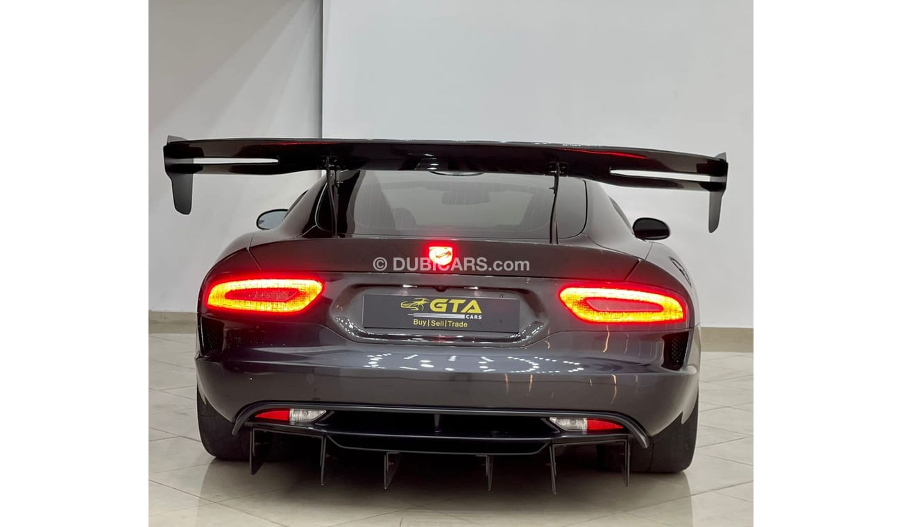 دودج فايبر 2017 Dodge Viper Srt10, ( ACR Body Kit ), Dodge Warranty-Service History, GCC