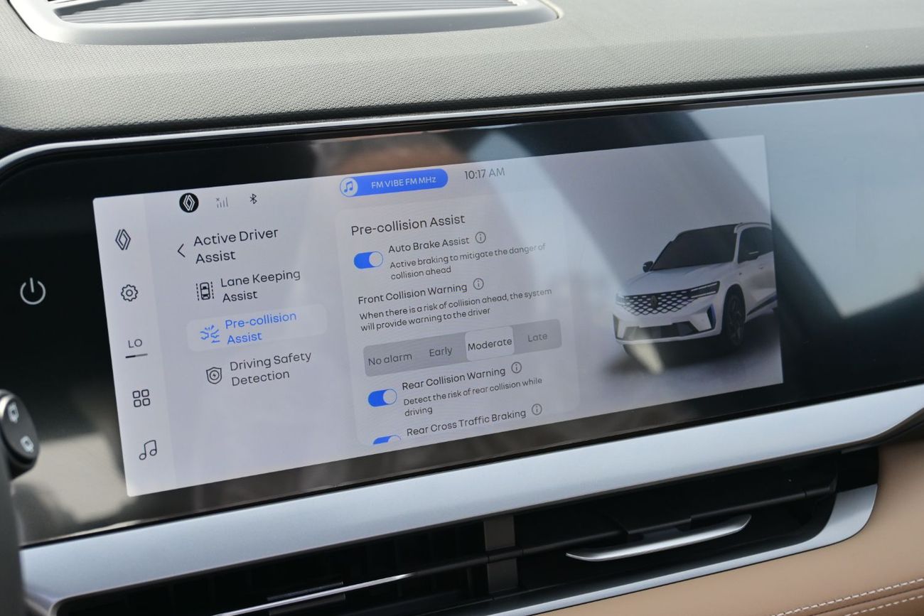 رينو كوليوس Renault Koleos 2.0L Turbo, 4WD Petrol, 8 Speed Automatic, Model 2025 Color Black