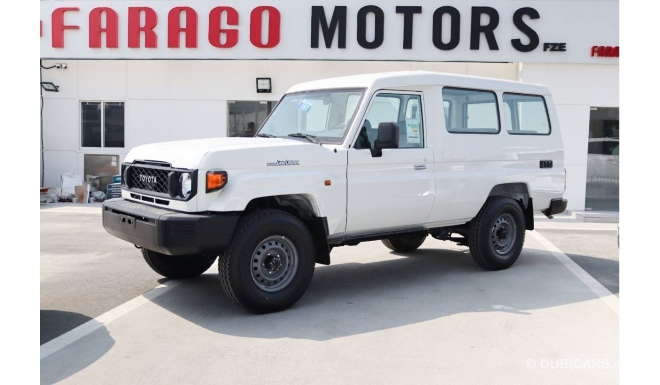 تويوتا لاند كروزر هارد توب 2024 TOYOTA LAND CRUISER GDJ 78 2.8 DIESEL AT**التصدير فقط خارج الخليج**