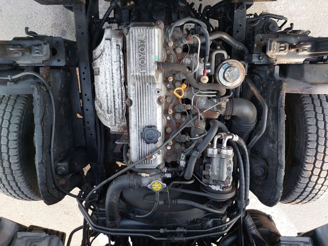 تويوتا داينا 1998 TOYOTA DYNA TRUCK RHD 3.4 L DIESEL MANUAL(PM09626)