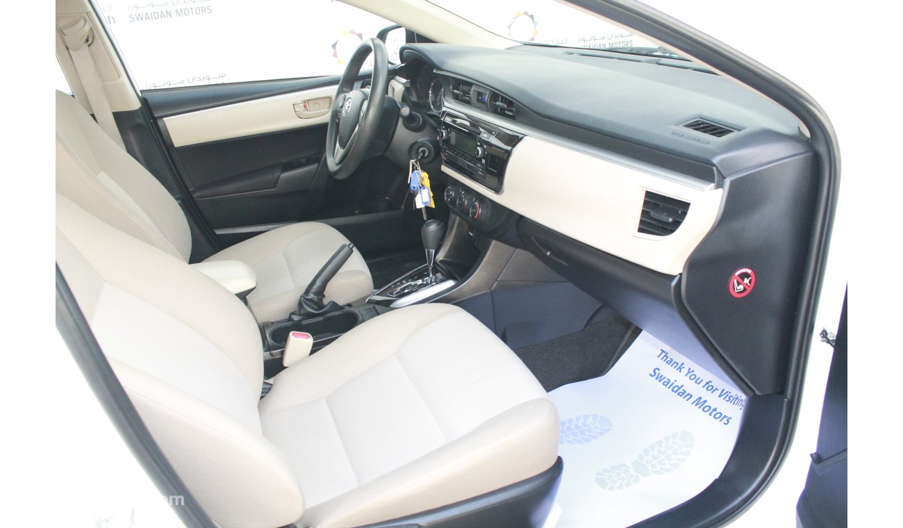 Toyota Corolla 1.6L SE 2015 WITH WARRANTY