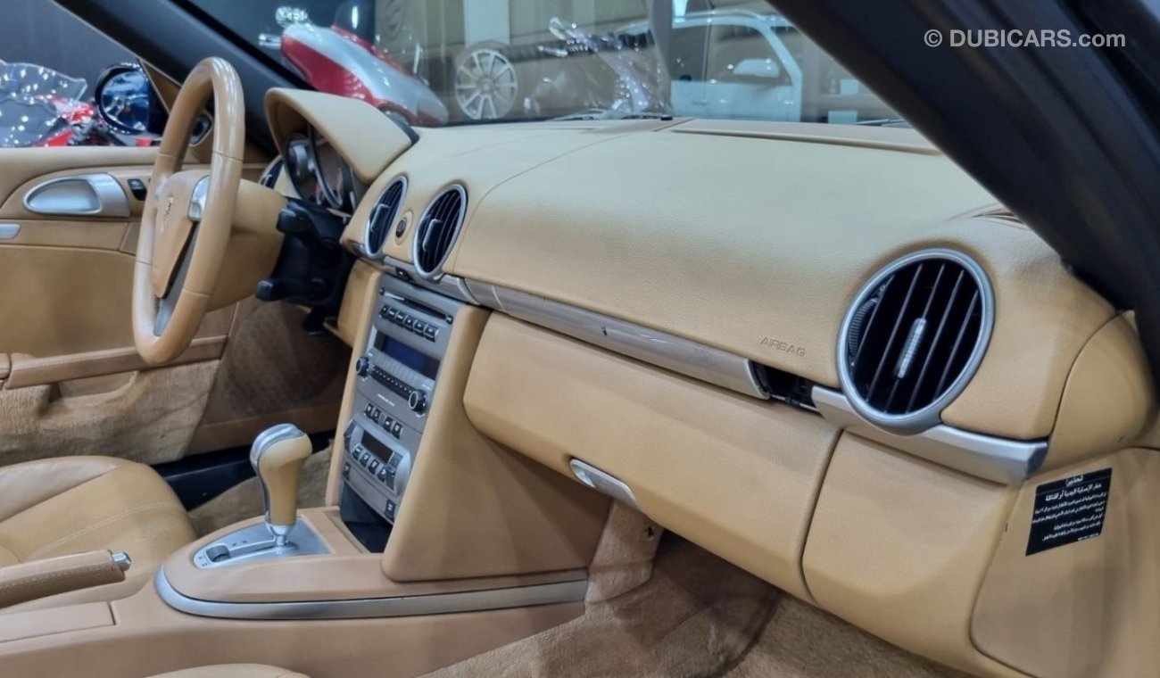 Porsche 718 Boxster PORSCHE BOXSTER S 2006 IN BEAUTIFUL SHAPE FULL SERVICE HISTORY FOR 49K AED