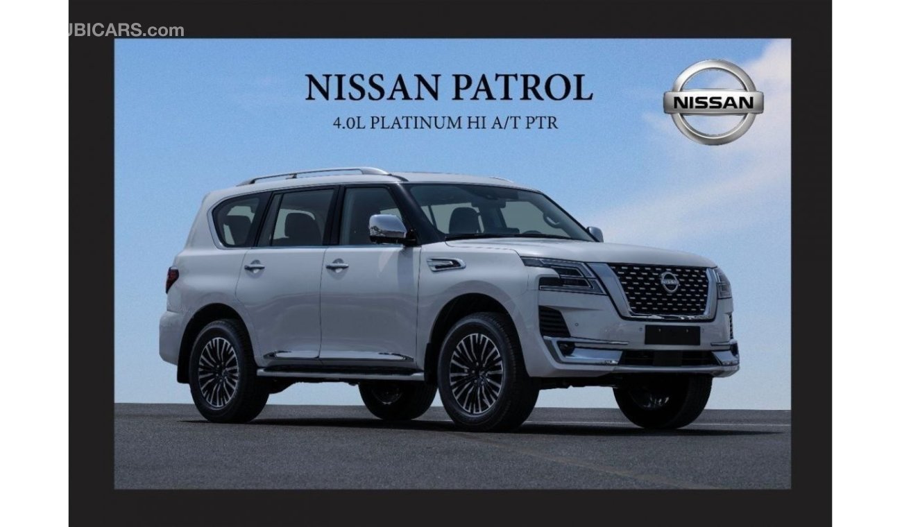 نيسان باترول NISSAN PATROL 4.0L PLATINUM HI A/T PTR  [EXPORT ONLY]