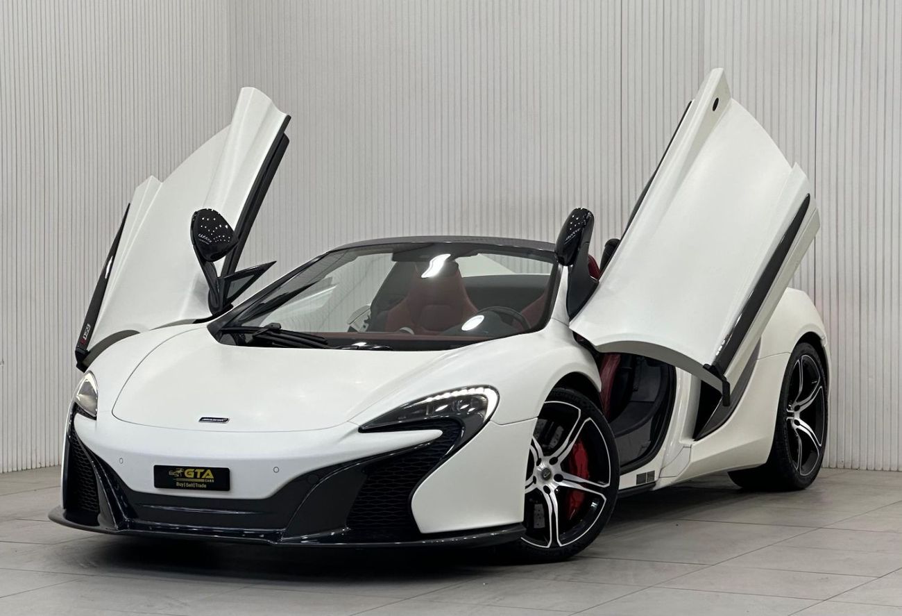 McLaren 650S 2016 McLaren 650S Spider, July 2025 McLaren Agency Warranty, Full Service History, GCC