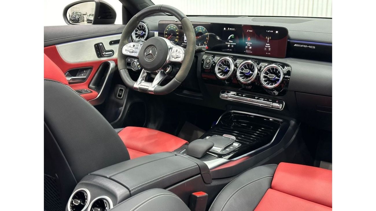 Mercedes-Benz CLA 35 AMG 2023 Mercedes Benz CLA35 AMG 4MATIC, Feb 2028 Mercedes Warranty + Service Pack, Full Options, GCC