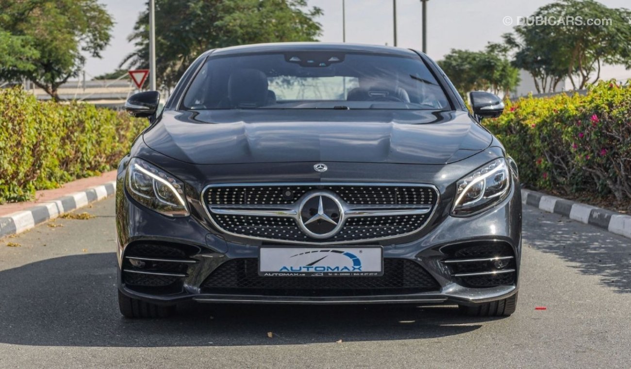 Mercedes-Benz S 560 Coupe 4MATIC V8 4.0L , 2019 , 0Km , (ONLY FOR EXPORT)