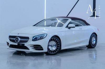 Mercedes Benz S 560 Coupe  2018 Mercedes Benz S560 Convertible V8, Service History, Fully Loaded, Excellent Condition, GCC Spec