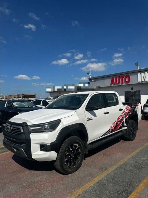 تويوتا هيلوكس Toyota Hilux 2.4L Diesel Adventure, 2023, M-T, Brand New.