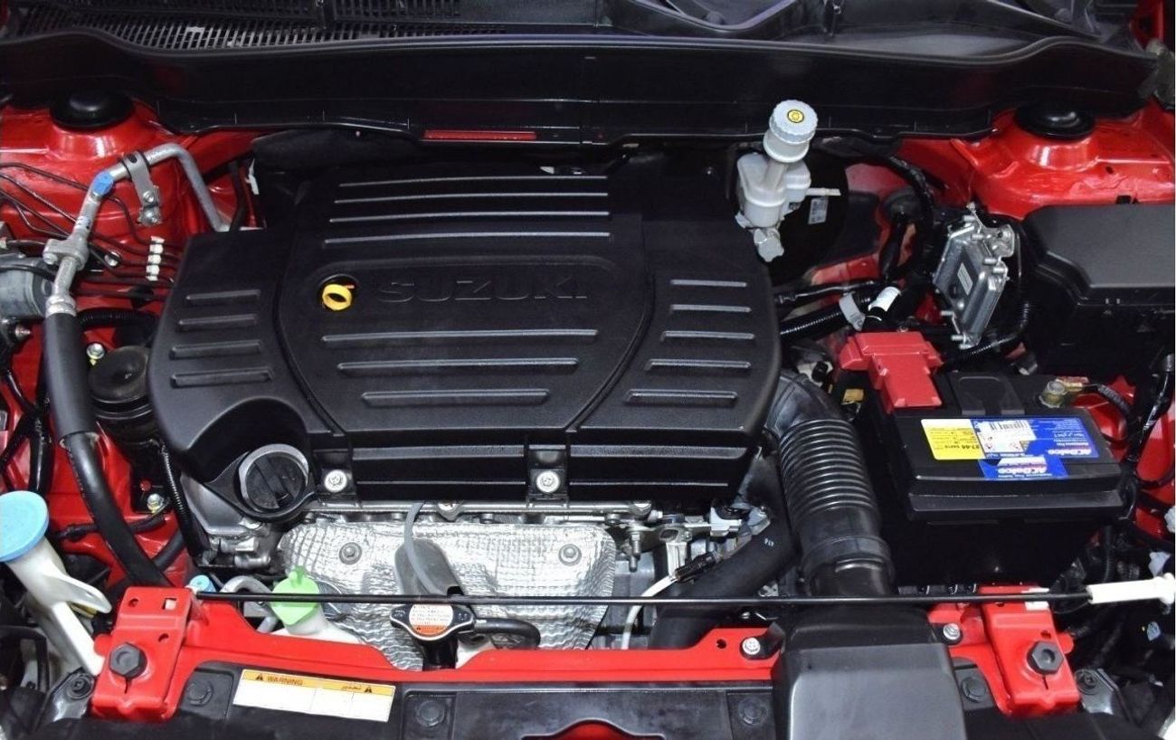 Suzuki Vitara EXCELLENT DEAL for our Suzuki Vitara ( 2017 Model ) in Red Color GCC Specs